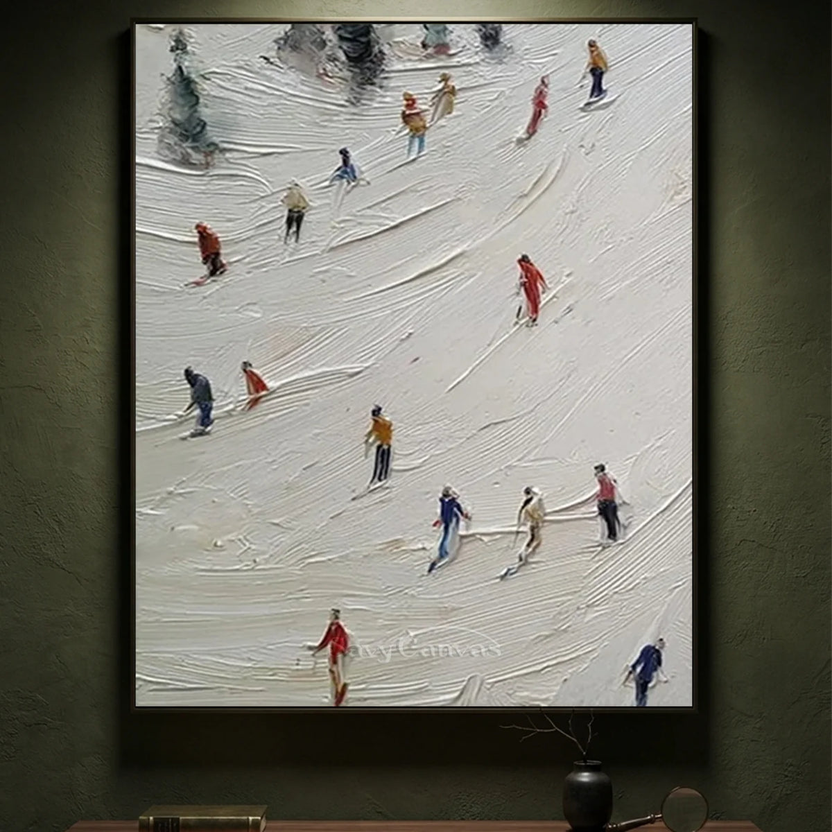 Skiing_Sports_Art_Textured_Painting_Canvas_Set-for-large-study-decor-09.webp