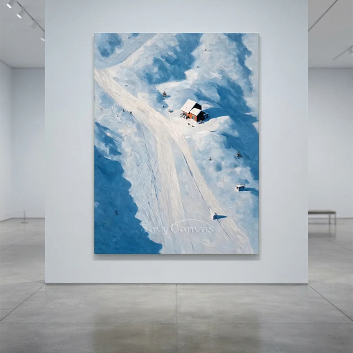 Snowy-Painting-for-minimalist-gallery-wall-07.webp