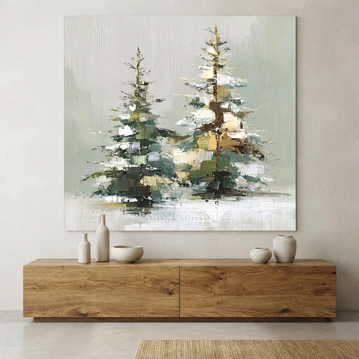 Snowy-Pine-Tree-Oil-Painting-for-boho-decor-07.webp