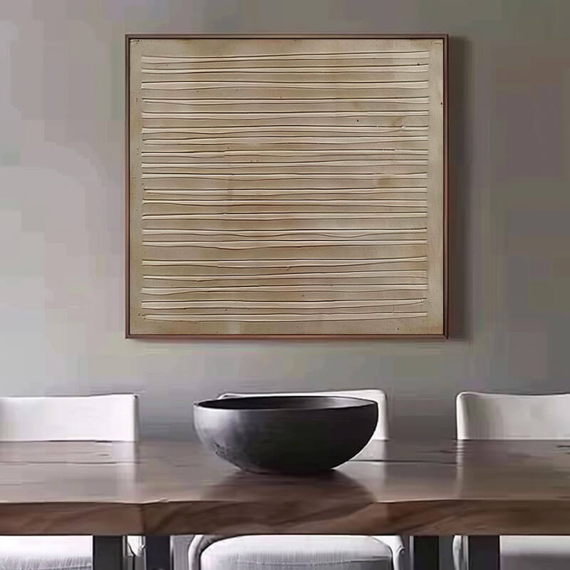 Wabi Sabi Wall Art | Neutral Textured Abstract Painting