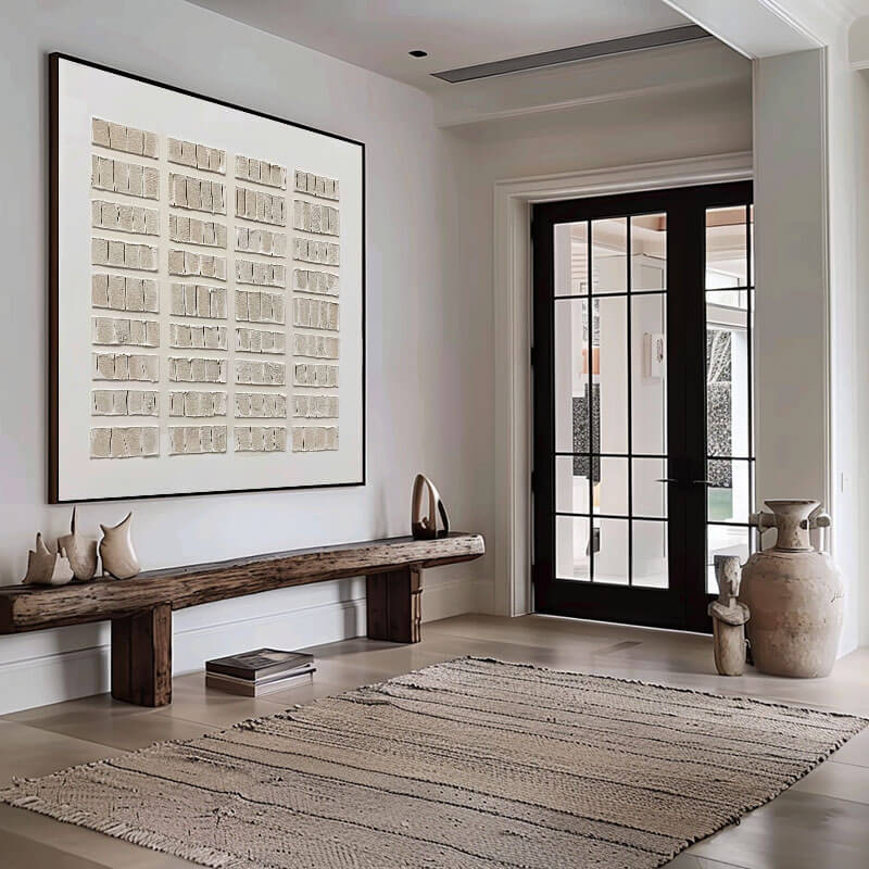 Wabi-Sabi Minimalist Art | Japandi Style Wall Decor #AA 261