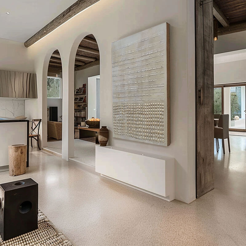 Modern Textured Painting | Minimalist Framed Wall Art #AA 264