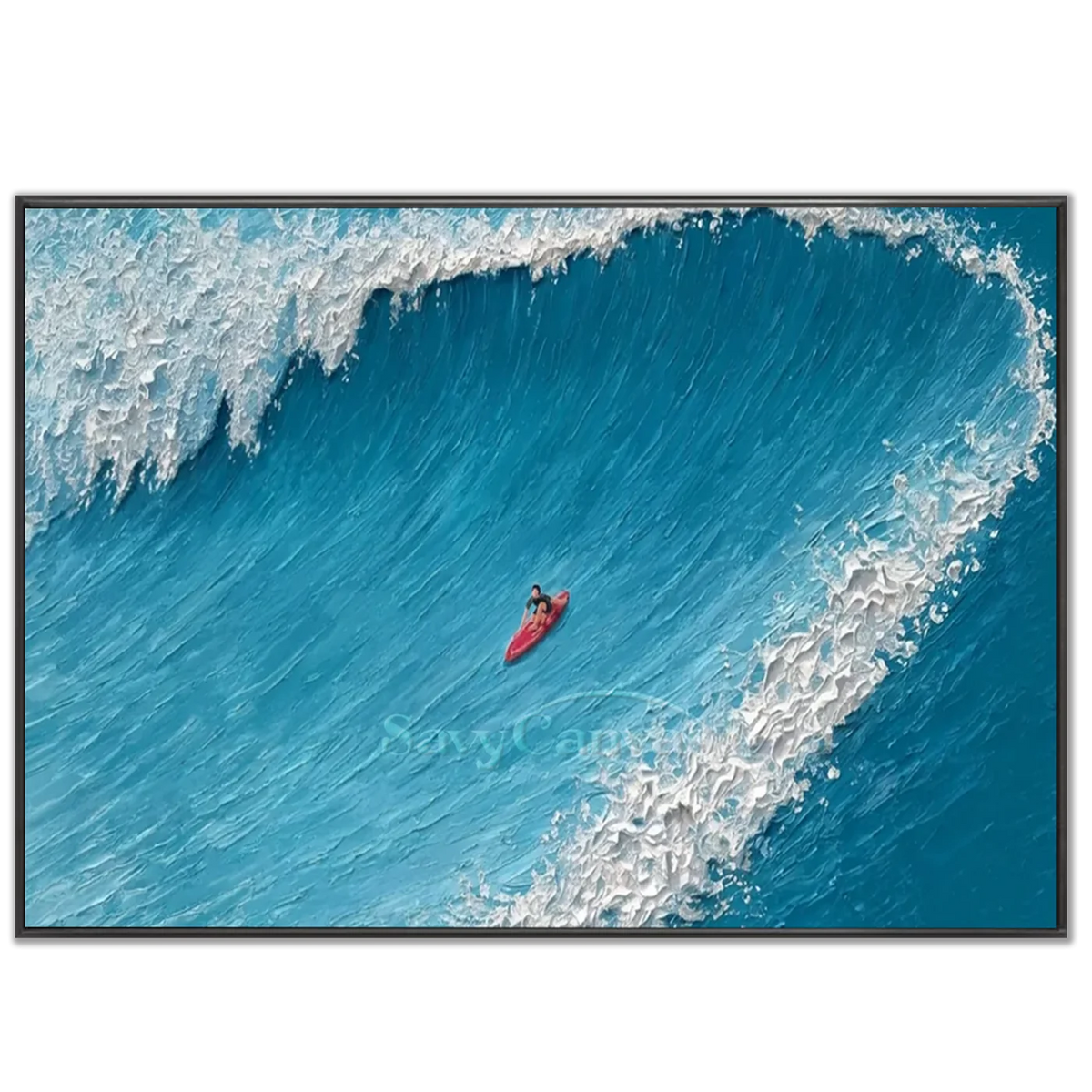 Surfing_Sports_Texture_Canvas_Painting-black-frame-02.webp