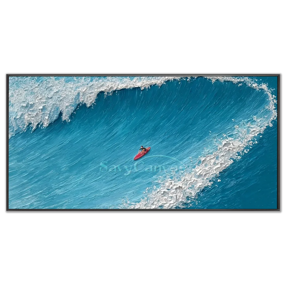 Surfing_Sports_Texture_Canvas_Painting-black-frame-03.webp
