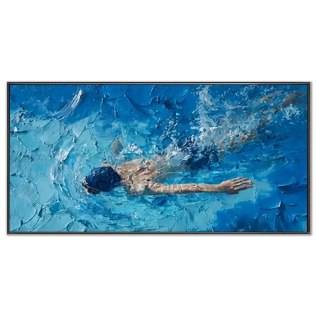 Swimming_Sports_Art_Painting_Canvas_MM2-black-frame-03.webp