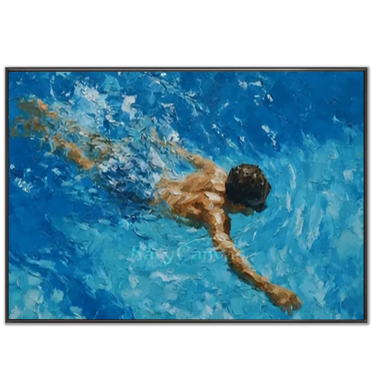 Swimming_Sports_Art_Painting_Canvas_MM4-black-frame-02.webp