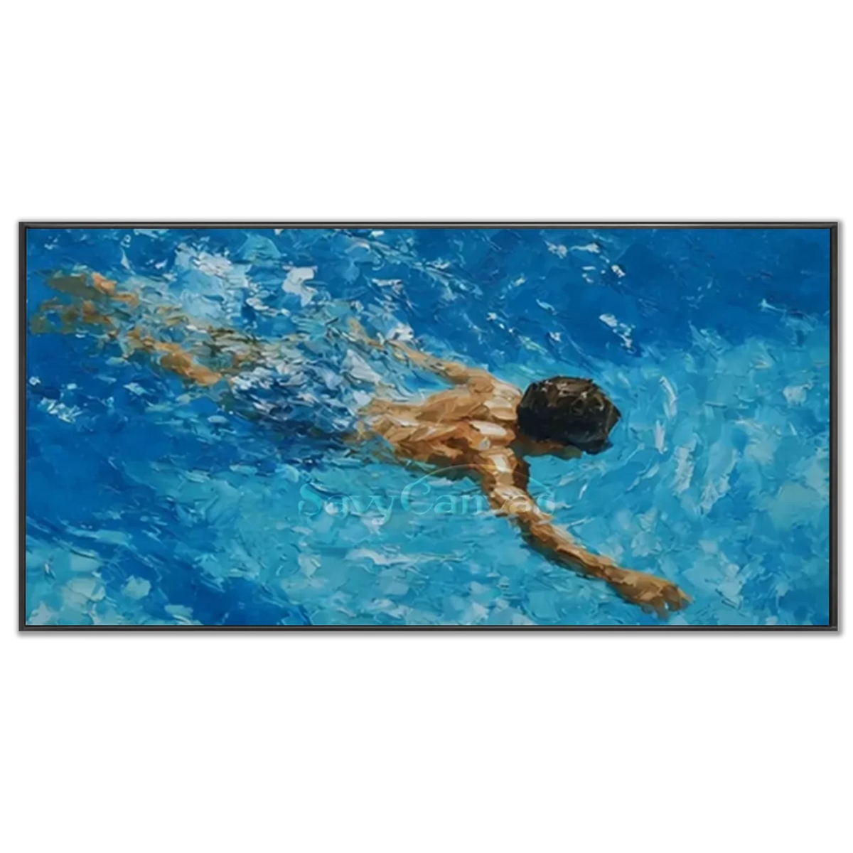 Swimming_Sports_Art_Painting_Canvas_MM4-black-frame-03.webp