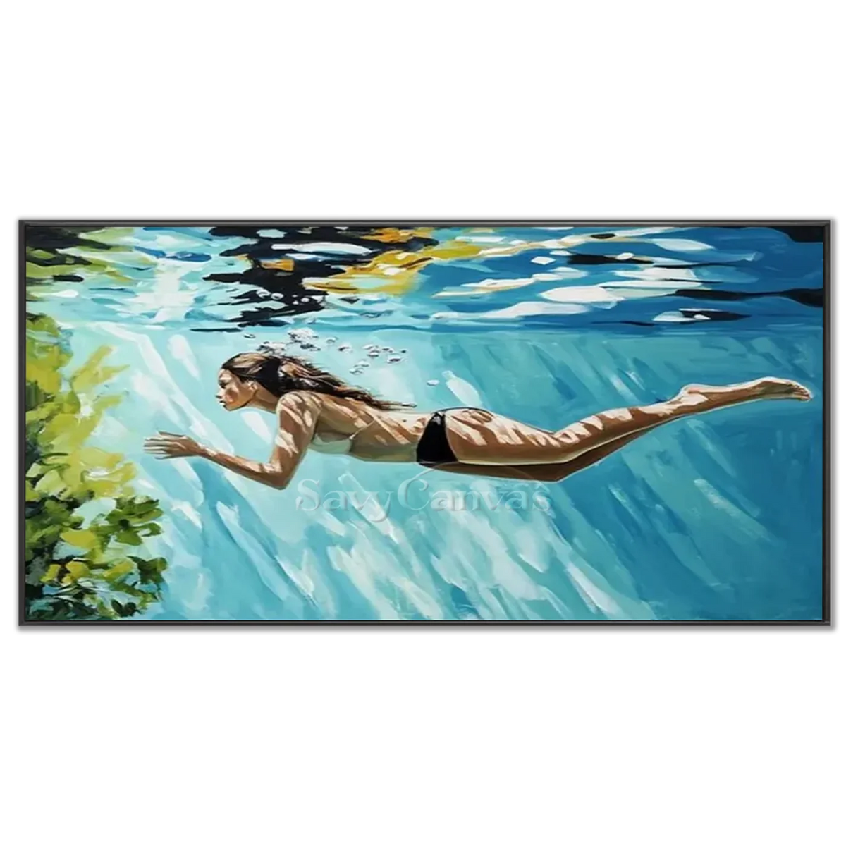 Swimming_Sports_Canvas_Painting-black-frame-03.webp