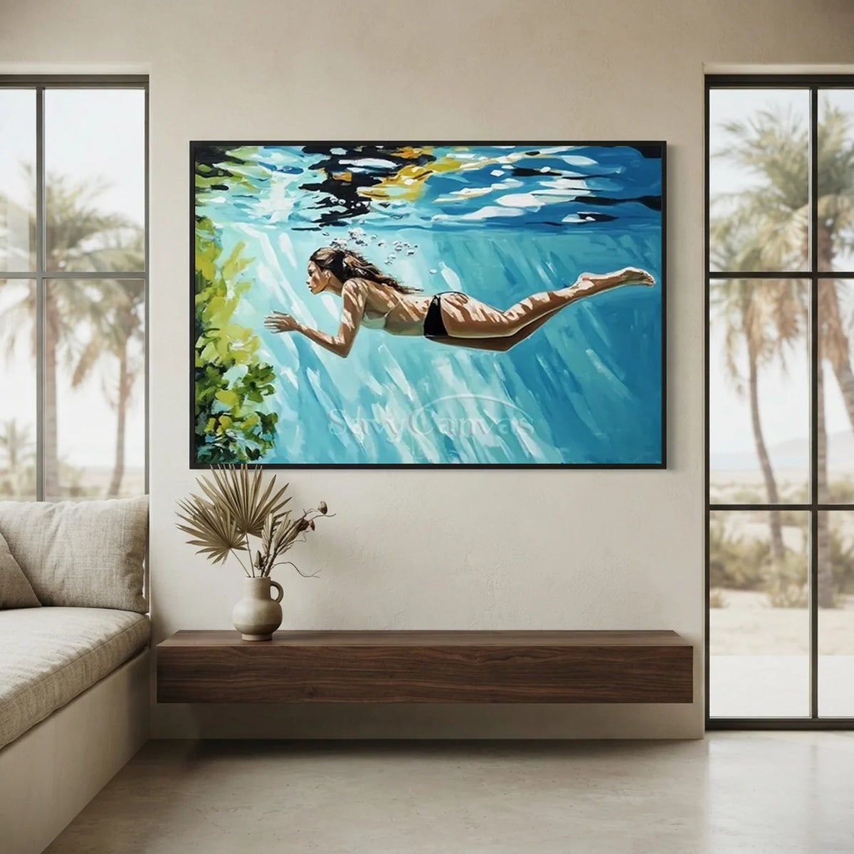 Swimming_Sports_Canvas_Painting-for-wall-between-window-05.webp