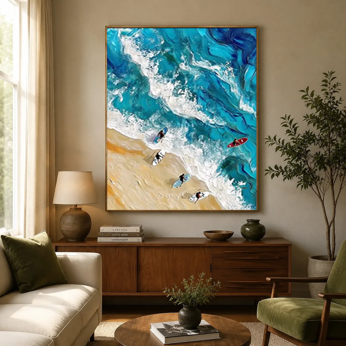 Swimming_Sports_Texture_Canvas_Painting-for-boho-decor-06.webp