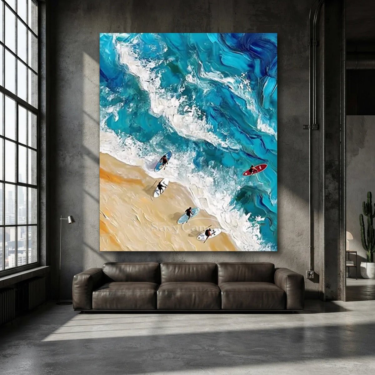 Swimming_Sports_Texture_Canvas_Painting-for-industrial-style-deocr-04.webp
