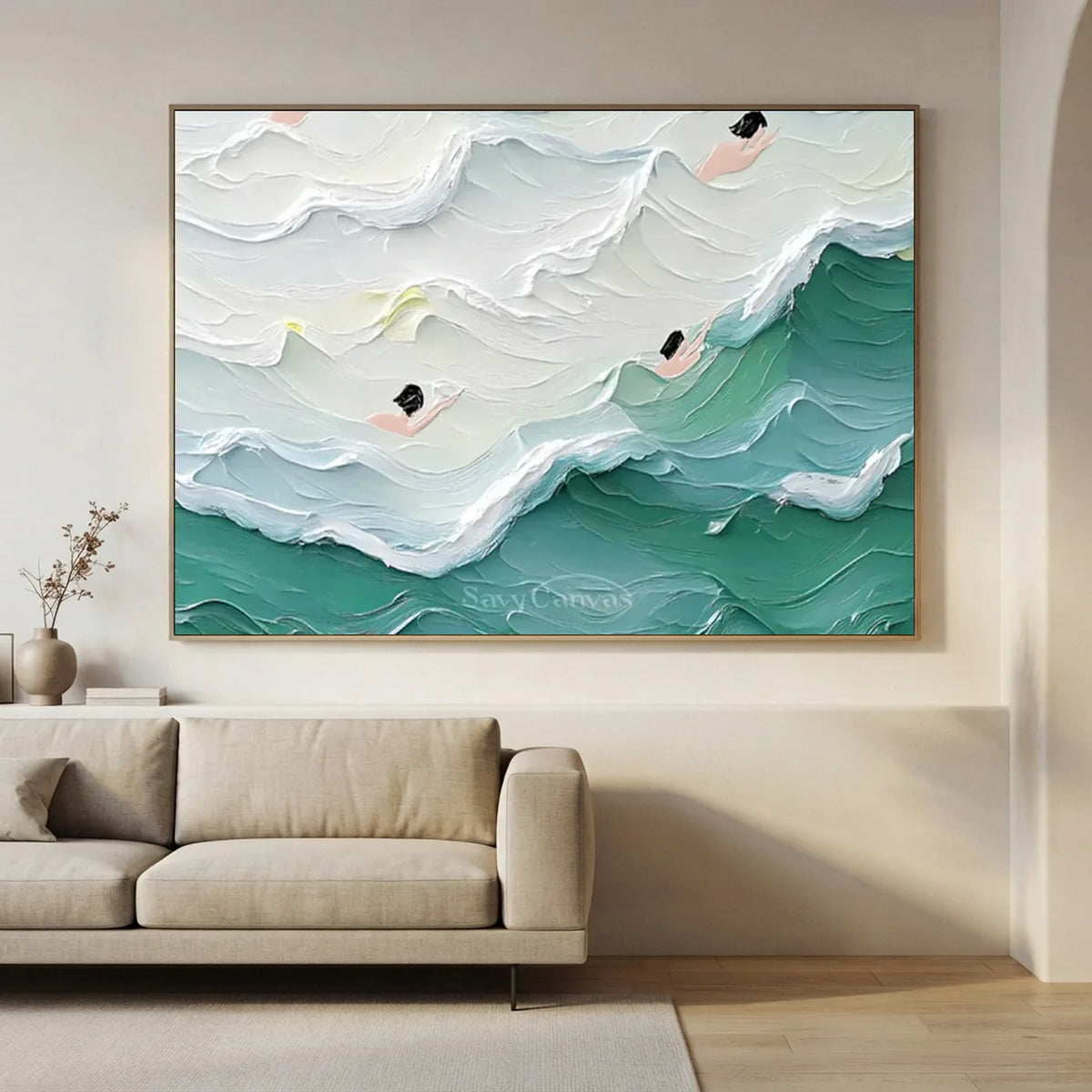 Swimming_Sports_Texture_Canvas_Painting-for-modern-living-room-04.webp