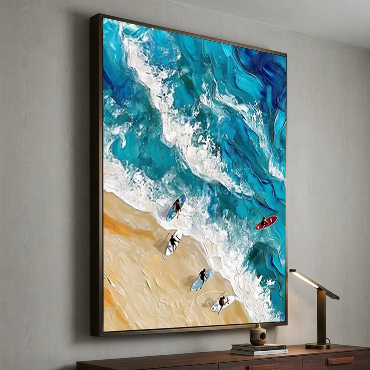 Swimming_Sports_Texture_Canvas_Painting-for-study-wall-08.webp