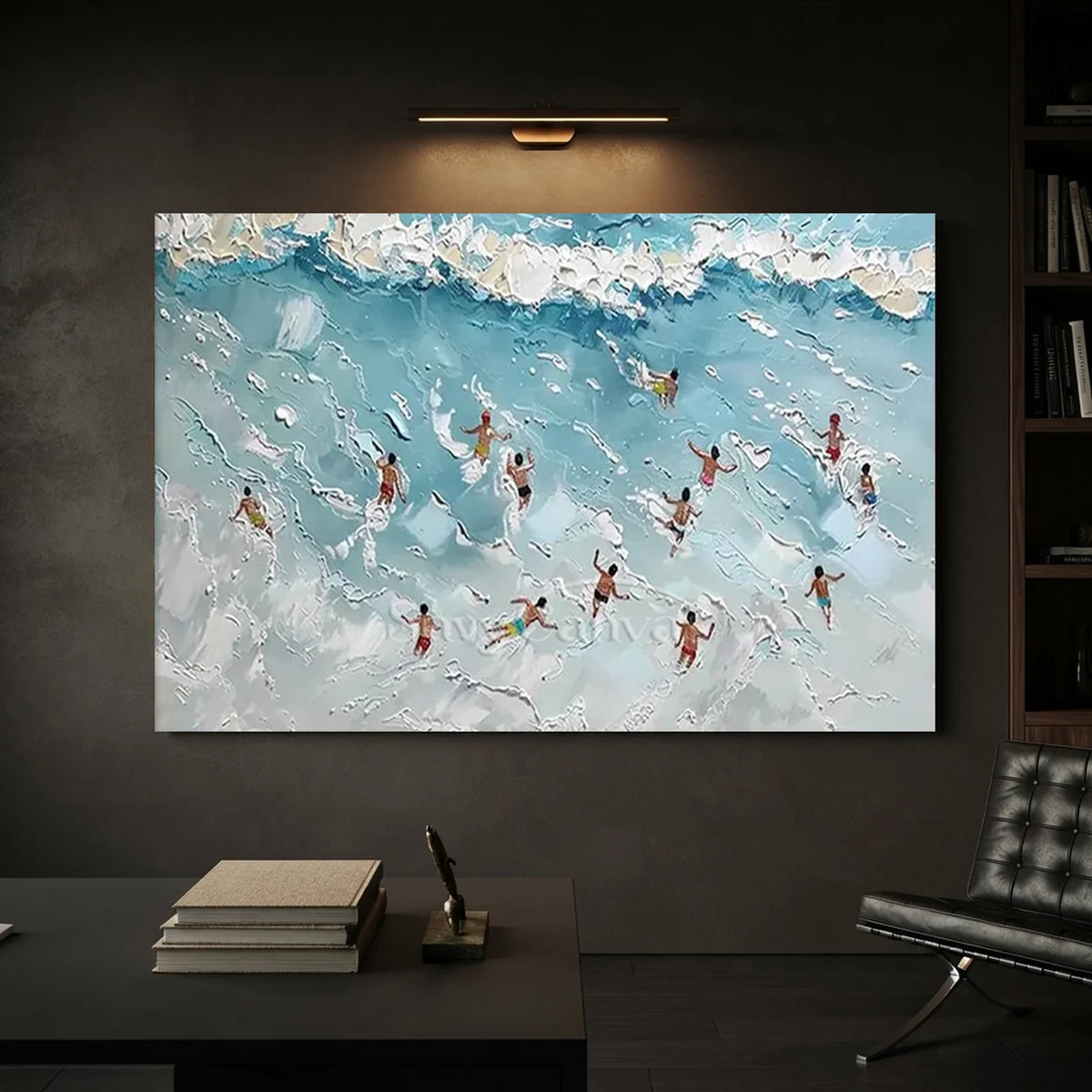 Swimming_Sports_Textured_Canvas_Painting-for-study-room-decor-07.webp