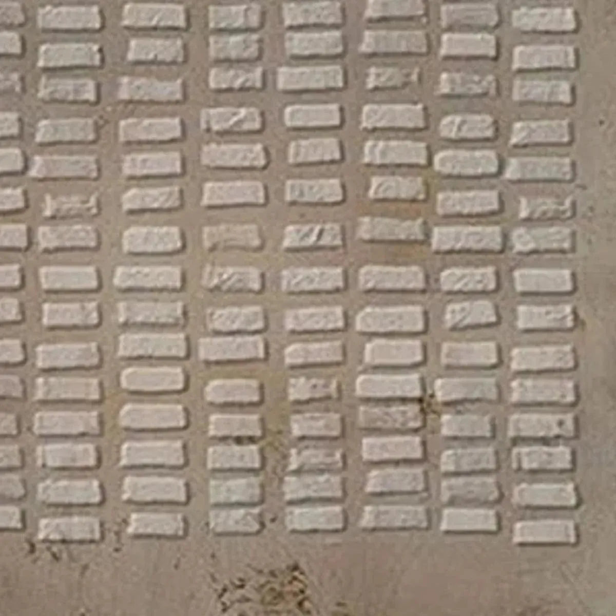 3D Plaster Grid Painting | Sculptural Textured Canvas Art #AA 265