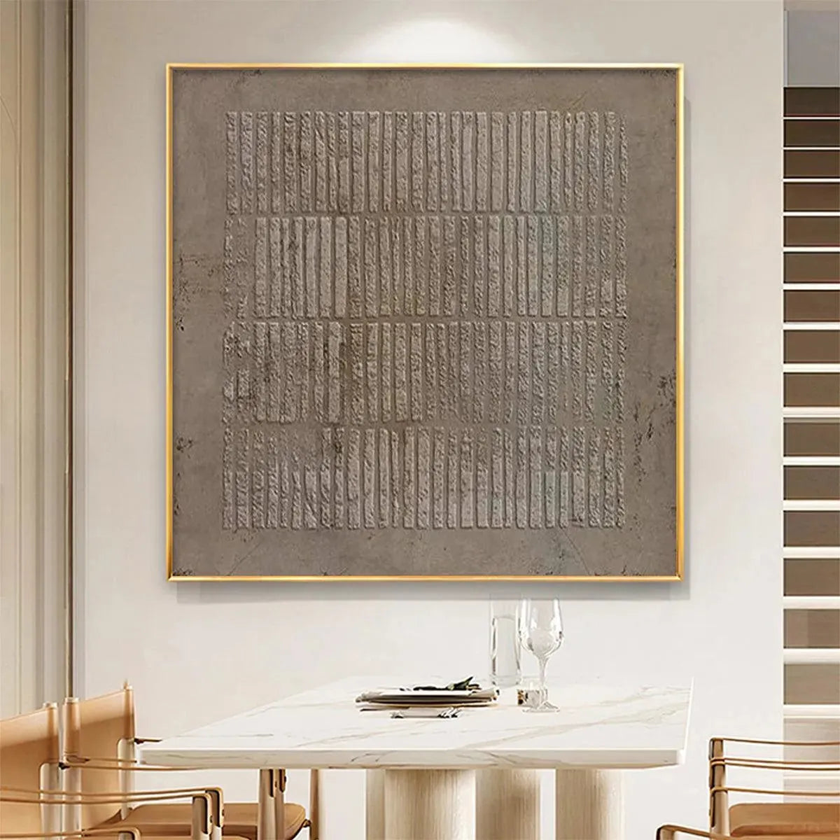 Modern Textured Painting | Framed Abstract Wall Art