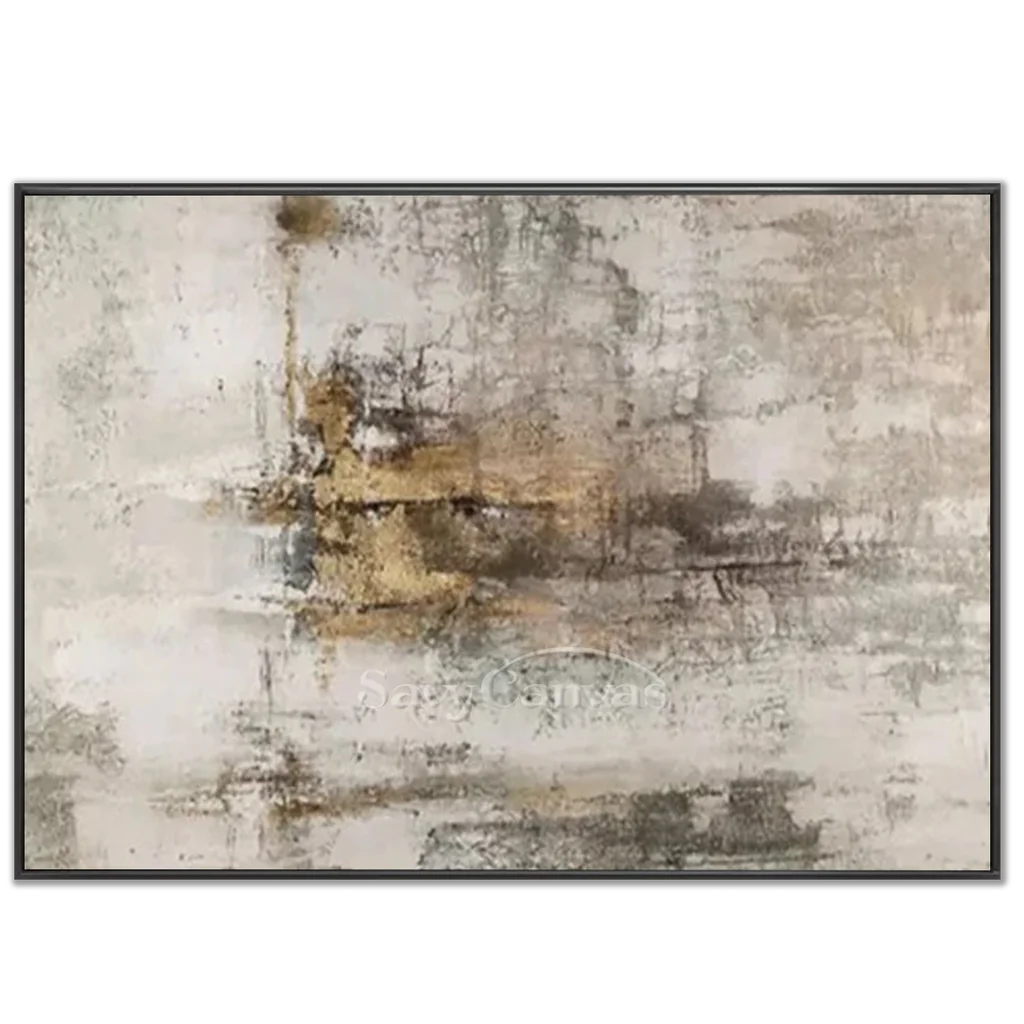 Textured Neutral Abstract drawing | Modern Wall Art Decor  #TC 041