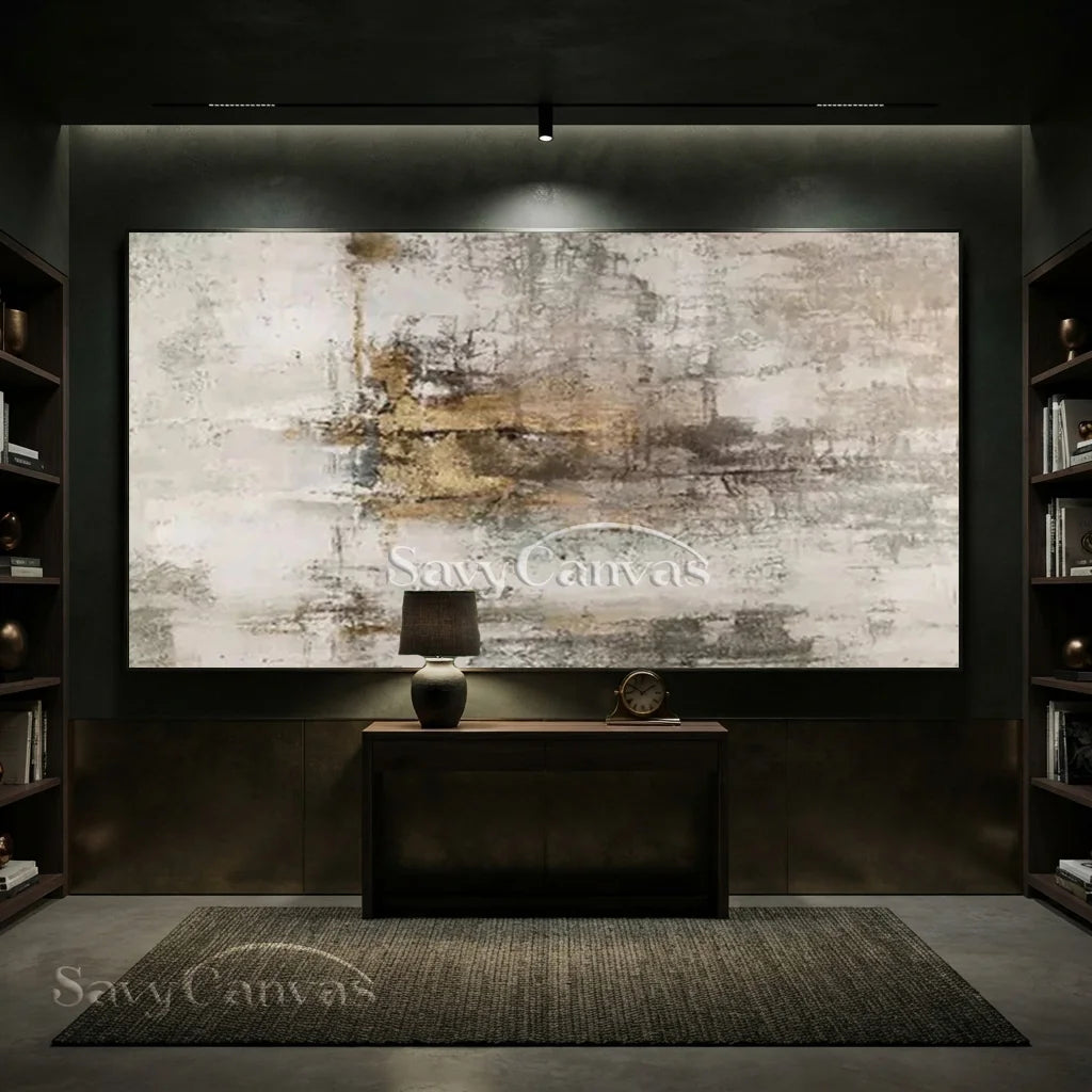 Textured Neutral Abstract drawing | Modern Wall Art Decor  #TC 041