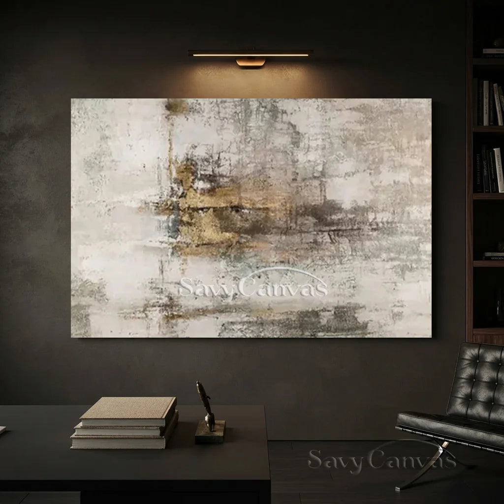 Textured Neutral Abstract drawing | Modern Wall Art Decor  #TC 041