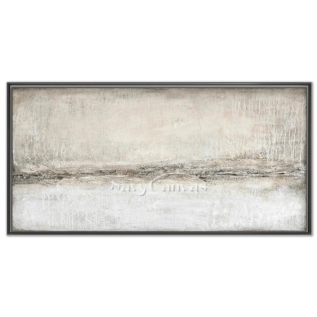 Large Minimalist Abstract Wall Art | Textured Neutral Painting #TC 065
