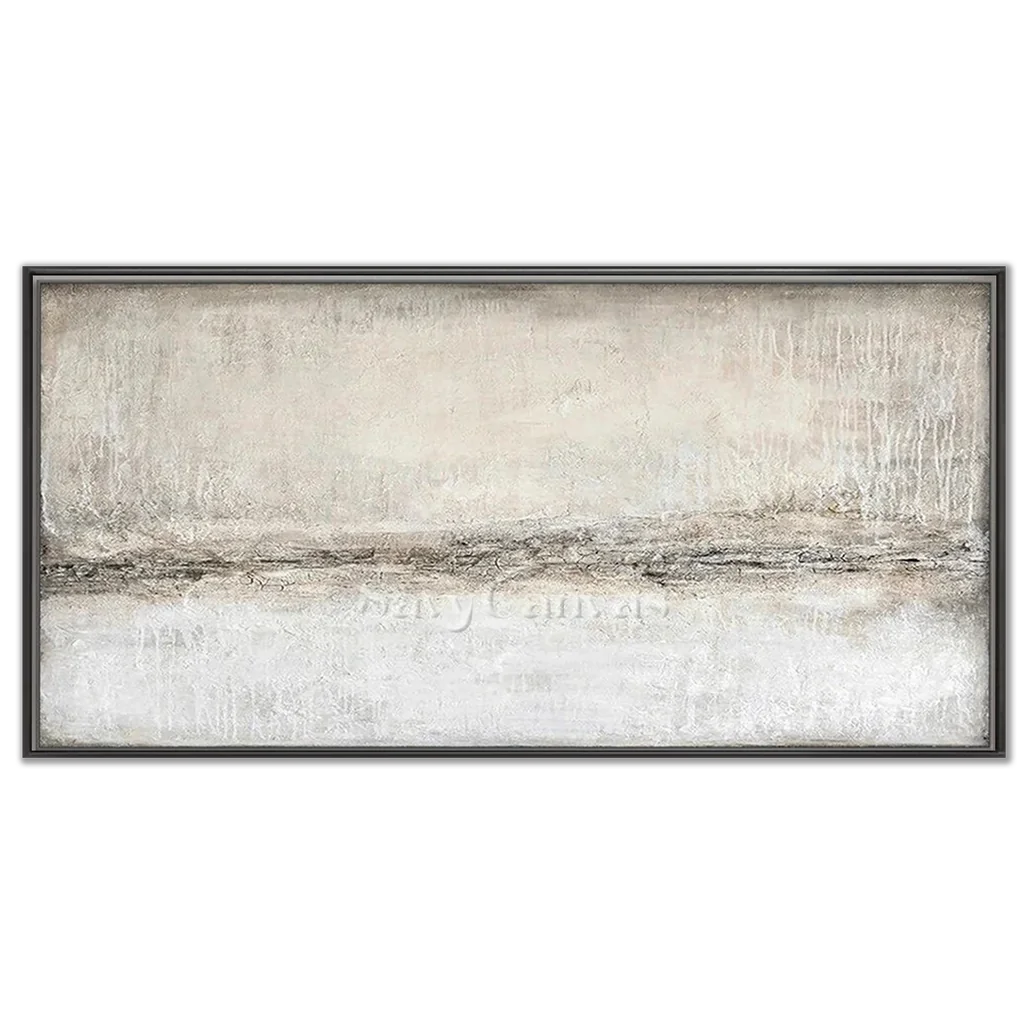 Large Minimalist Abstract Wall Art | Textured Neutral Painting #TC 065