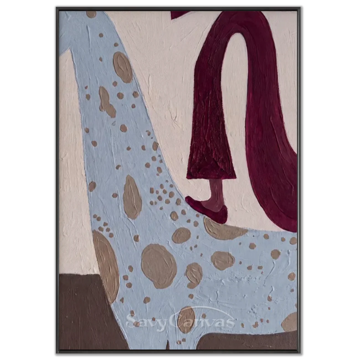 TexturedHorse-Painting-black-frame-02.webp