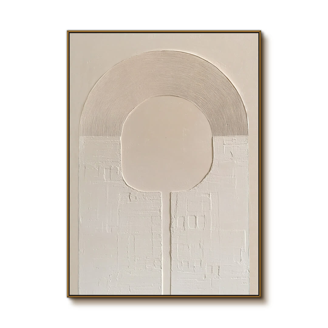 Abstract Arch Painting | Modern Geometric Wall Art #AA 154