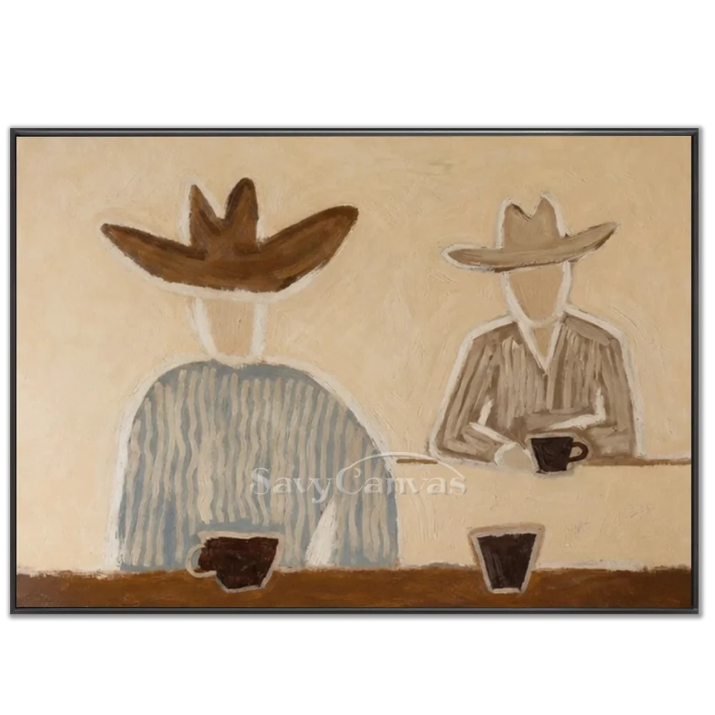 Vintage-Americana-ArtBetween-Sips-Of-Silence-black-frame-02.webp