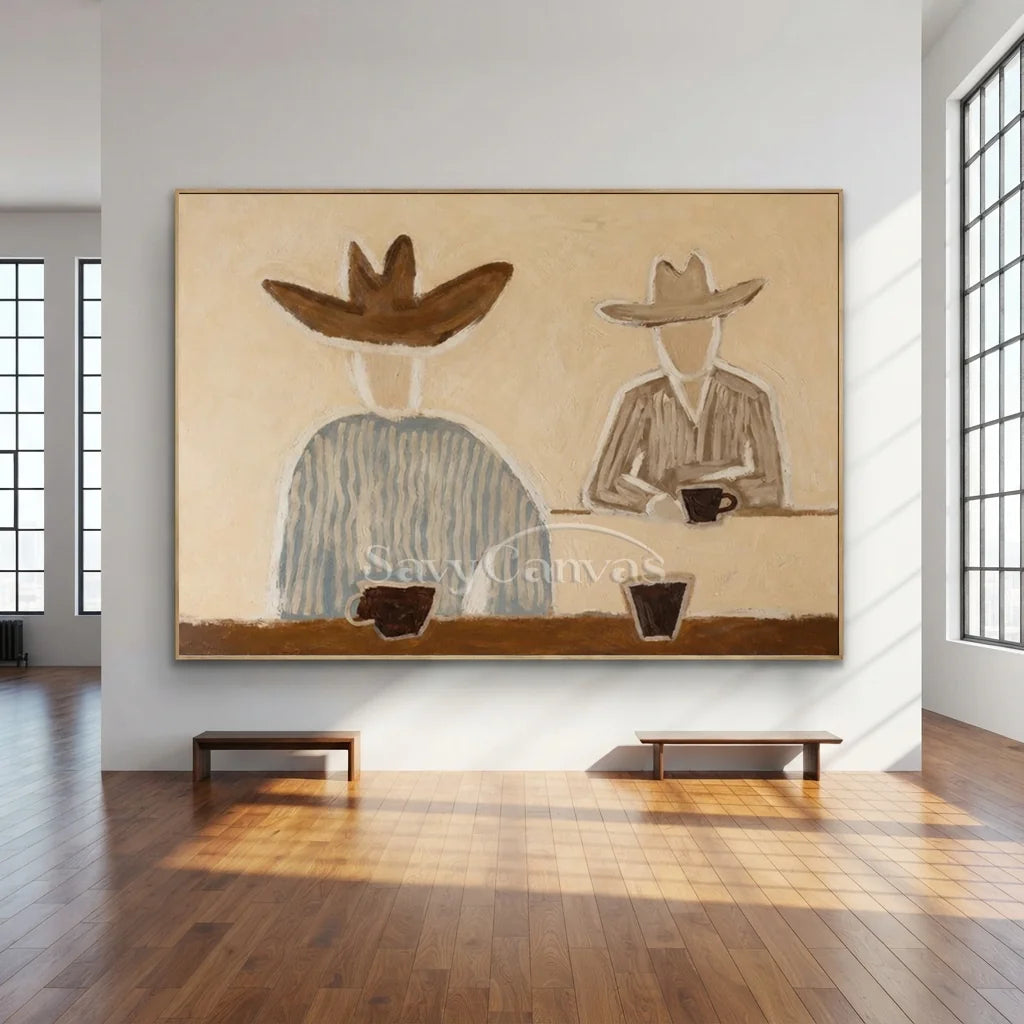 Vintage-Americana-ArtBetween-Sips-Of-Silence-for-large-living-room-07.webp
