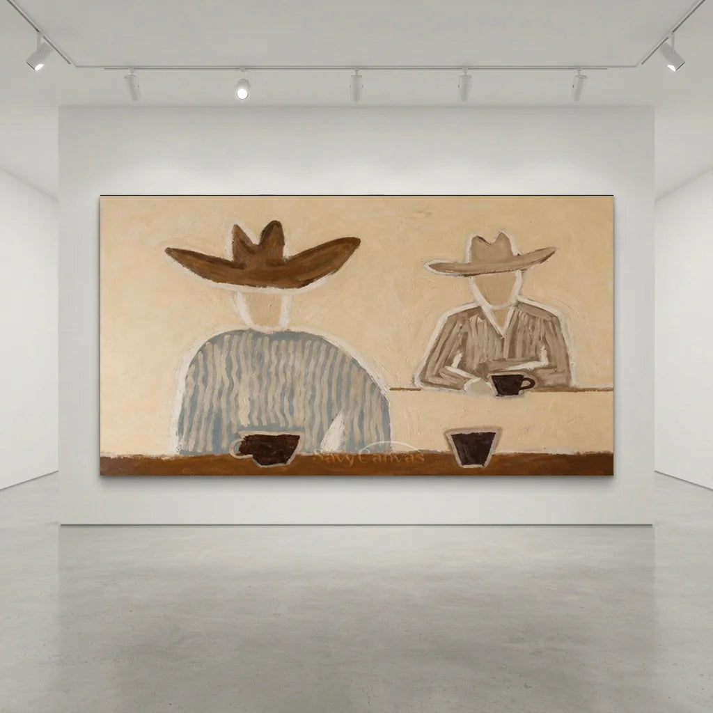 Vintage-Americana-ArtBetween-Sips-Of-Silence-for-minimalist-wall-09.webp