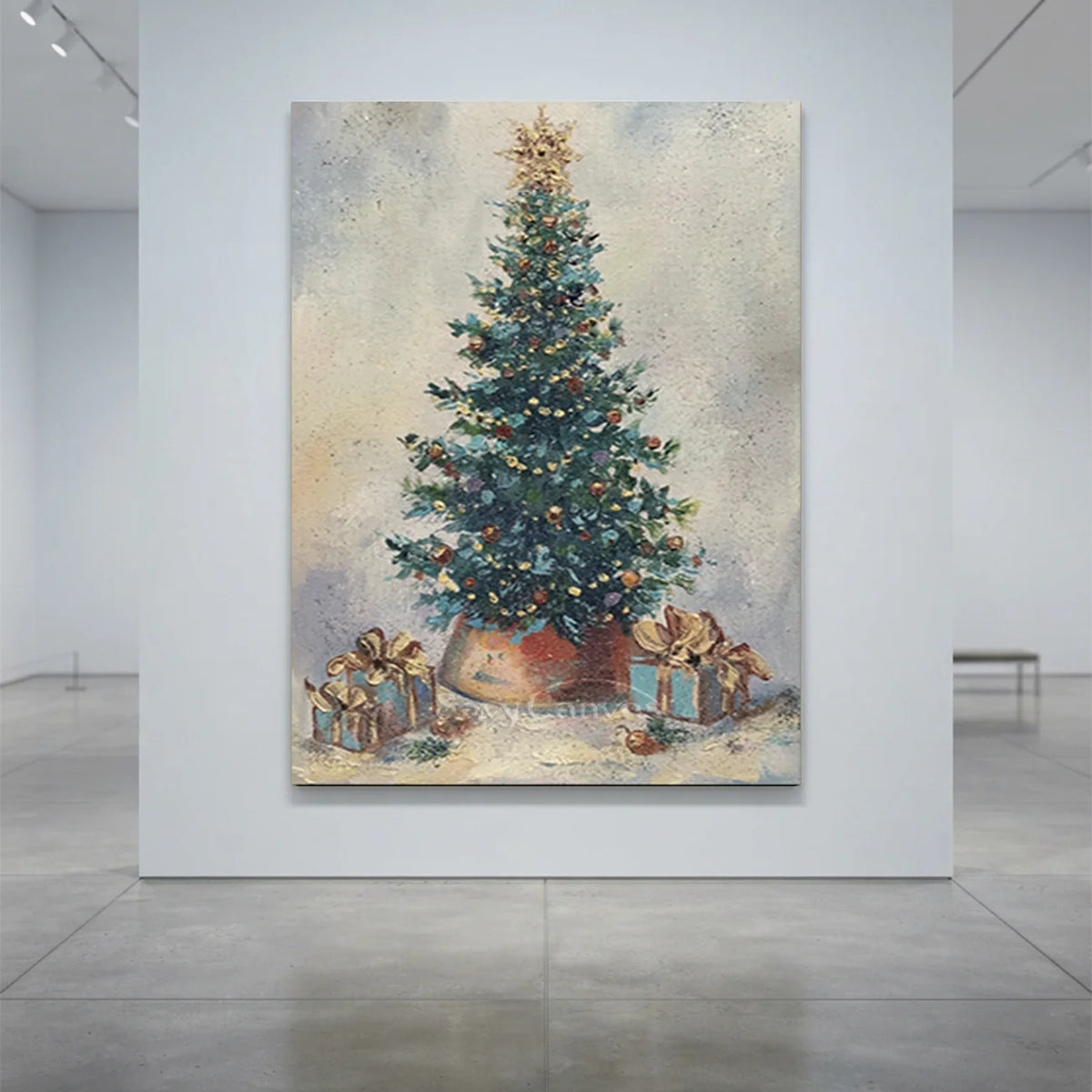 Vintage-Christmas-Tree-Oil-Painting-for-minimalist-gallery-wall-01.webp