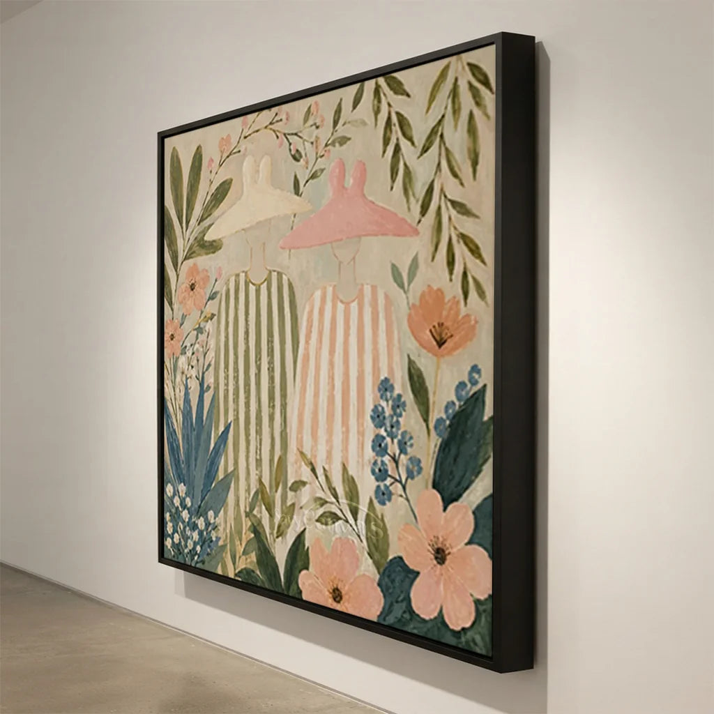 Vintage_Americana_Art_Blooming_Hat_Duo-for-Hotel-corridor-05.webp
