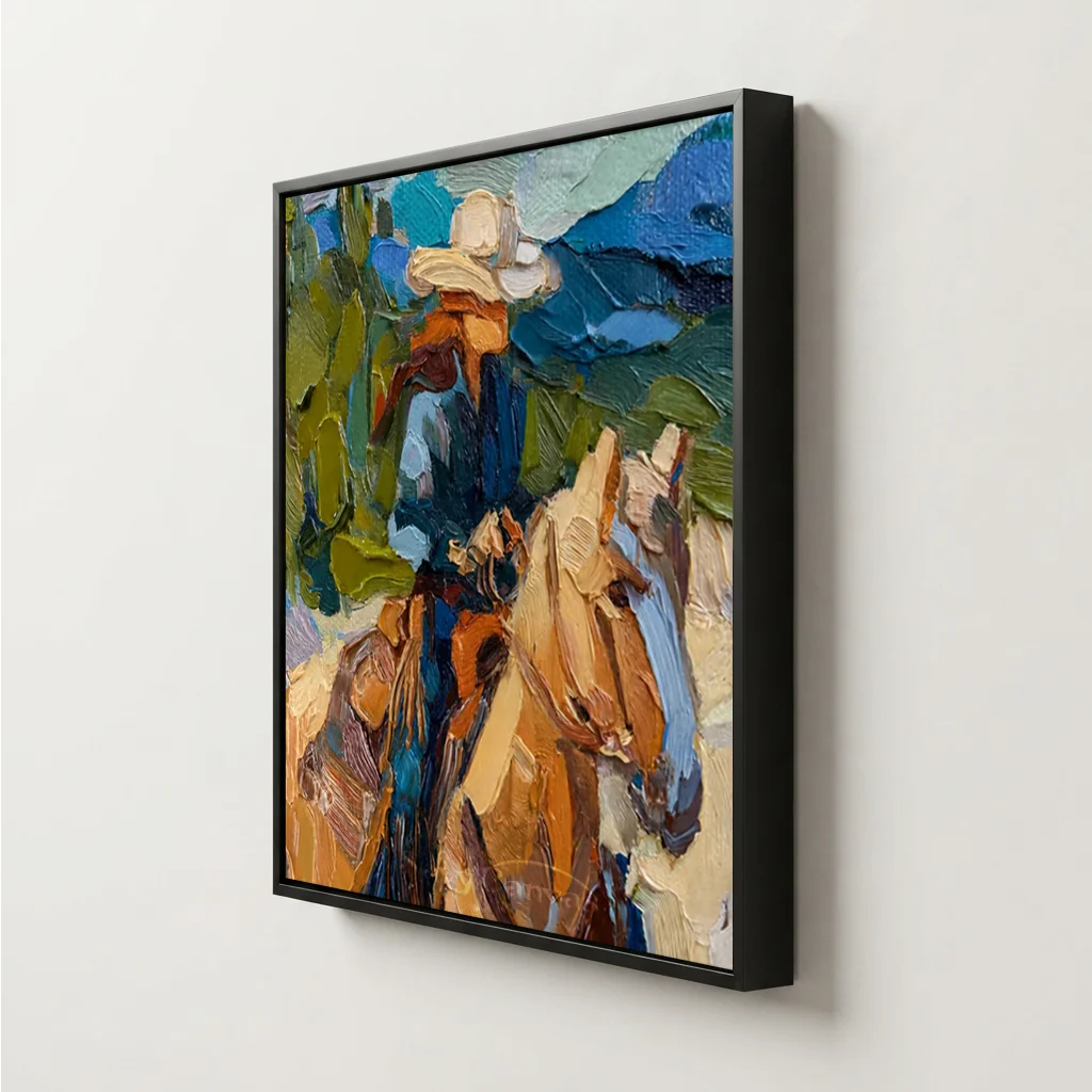 Vintage_Americana_Art_Brushstroke_Rider-for-minimalist-wall-decor-05.webp