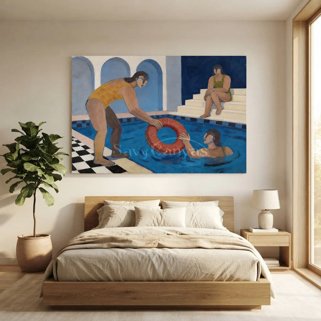 Vintage_Americana_Art_Conversation_By_The_Pool-for-Luxurious-Bedroom2-04.webp