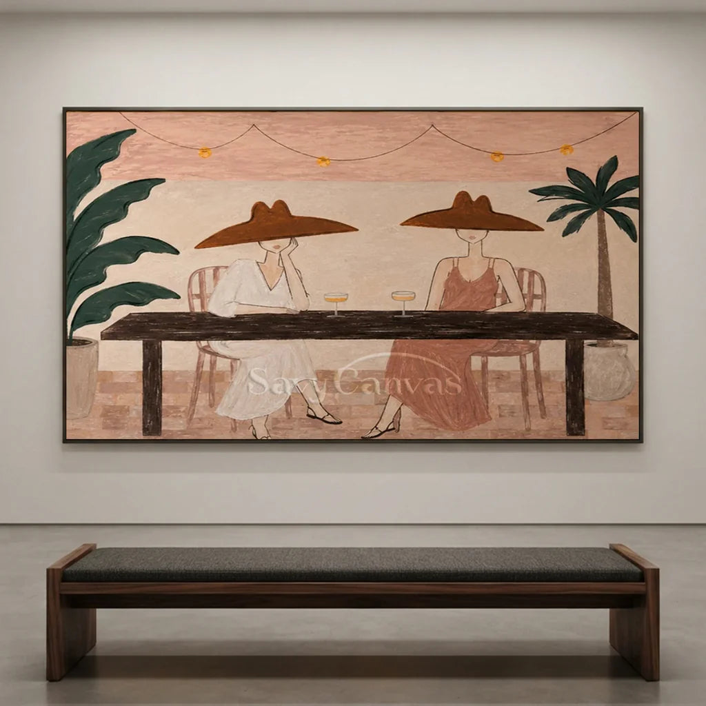 Vintage_Americana_Art_Conversation_Under_Palms-for-minimalist-wall2-01.webp