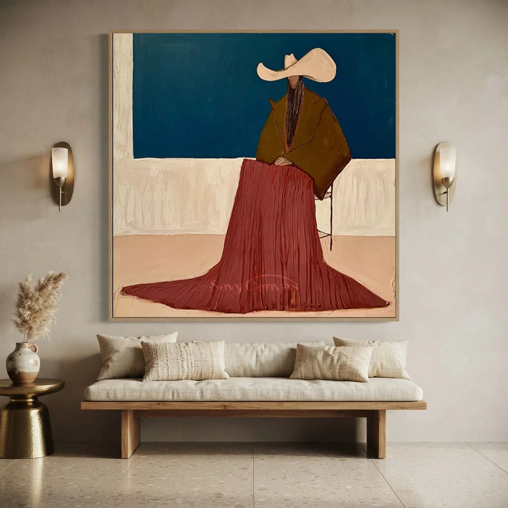 Vintage_Americana_Art_Deep_Blue_Quarter-for-Minimalist-entryway-07.webp