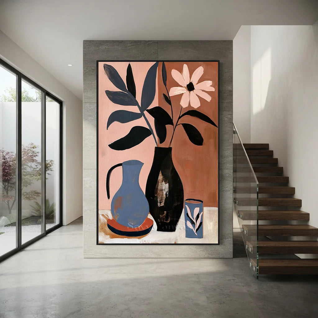 Vintage_Americana_Art_Desert_Companions-for-modern-staircase-decor-09.webp