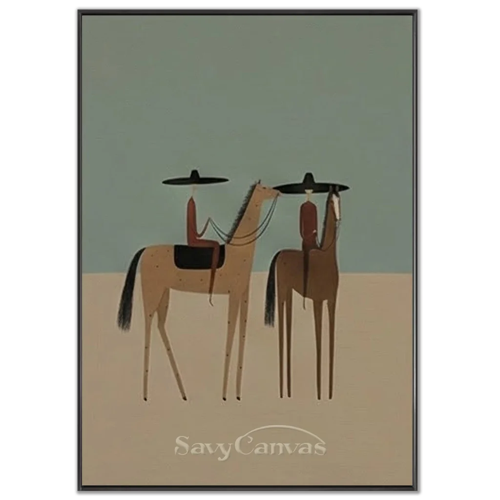Vintage_Americana_Art_Desert_Duet-black-frame-02.webp
