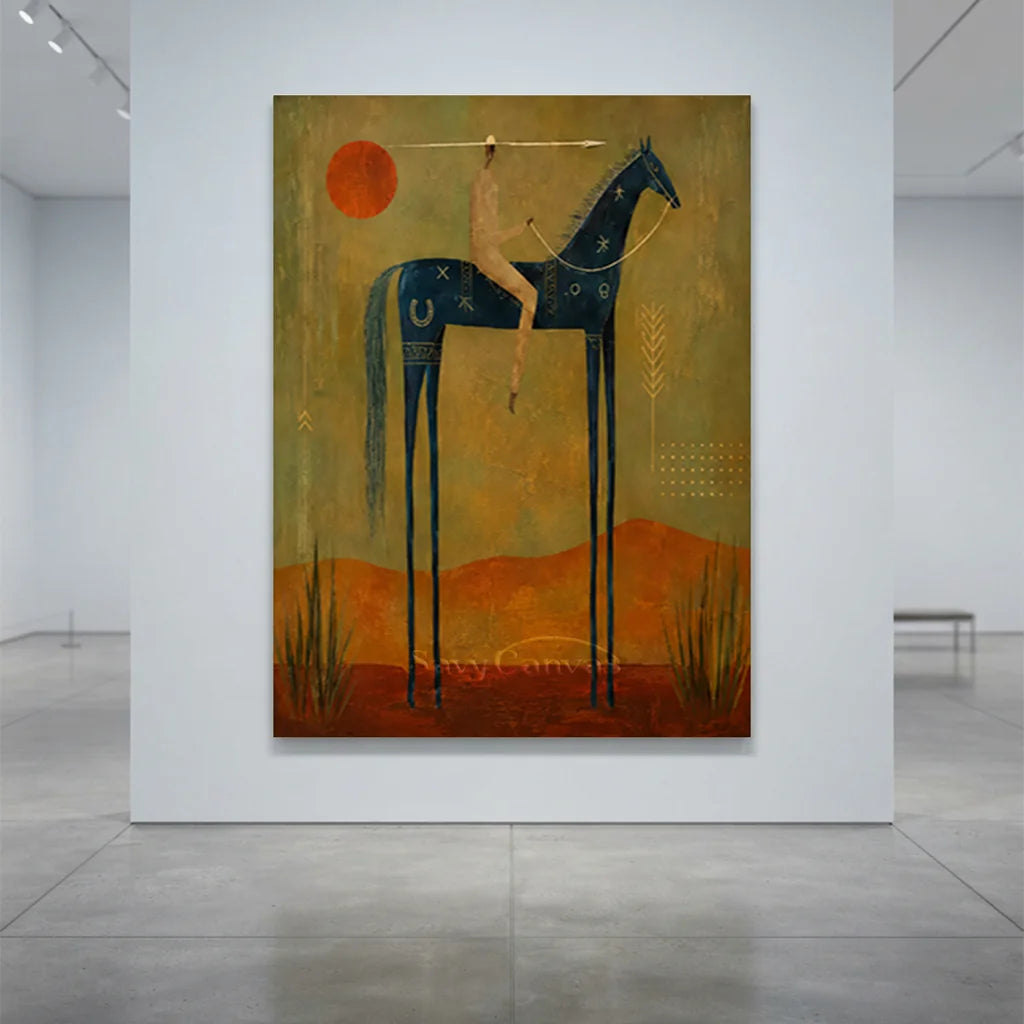 Vintage_Americana_Art_Desert_Totem_Rider-for-minimalist-gallery-wall-04.webp
