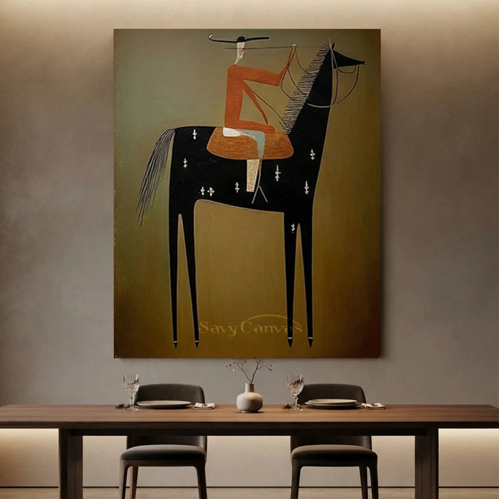 Vintage_Americana_Art_Equestrian_Reverie-for-elegant-restaurant-01.webp