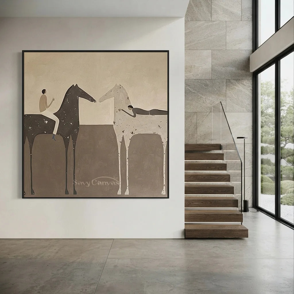 Vintage_Americana_Art_Evening_Trail_Riders-for-large-Staircase-wall-07.webp
