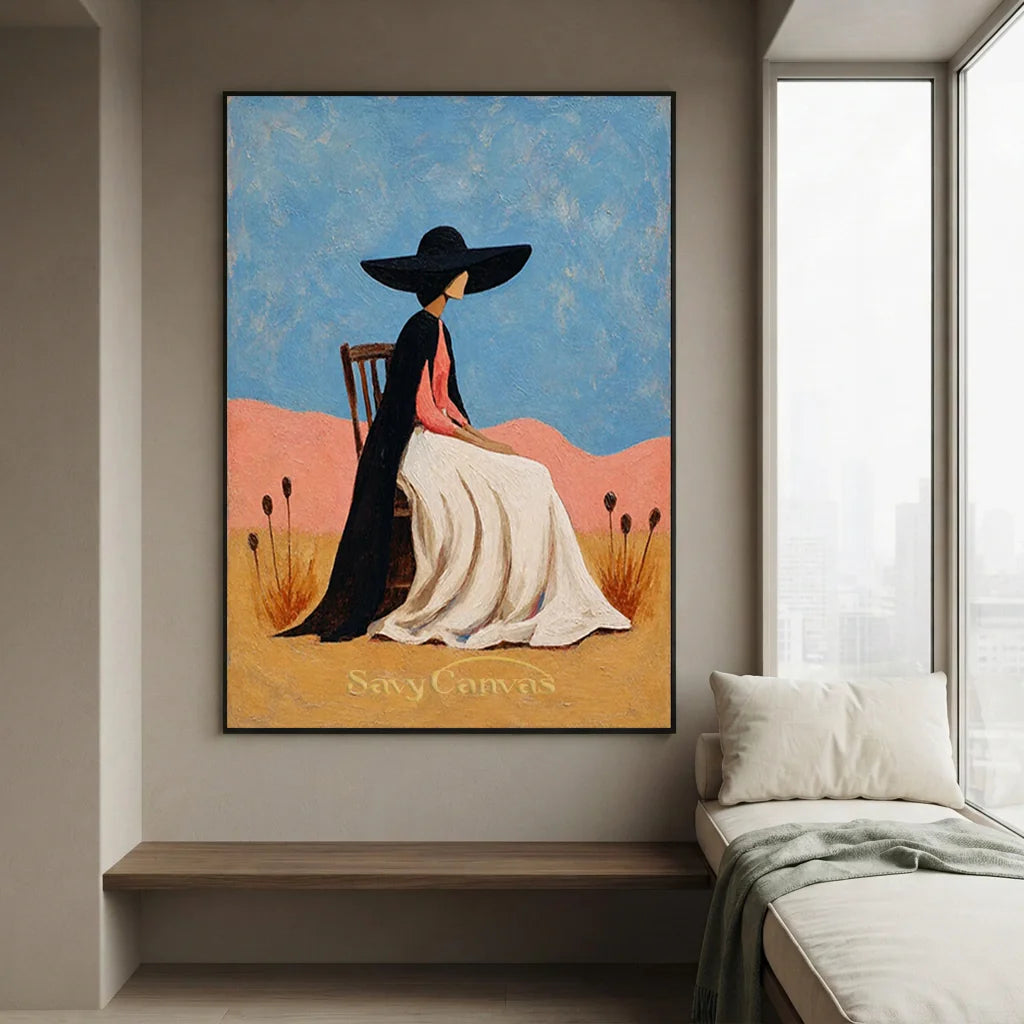 Vintage_Americana_Art_Gazing_Over_Pink_Hills-for-wall-by-the-window-04.webp