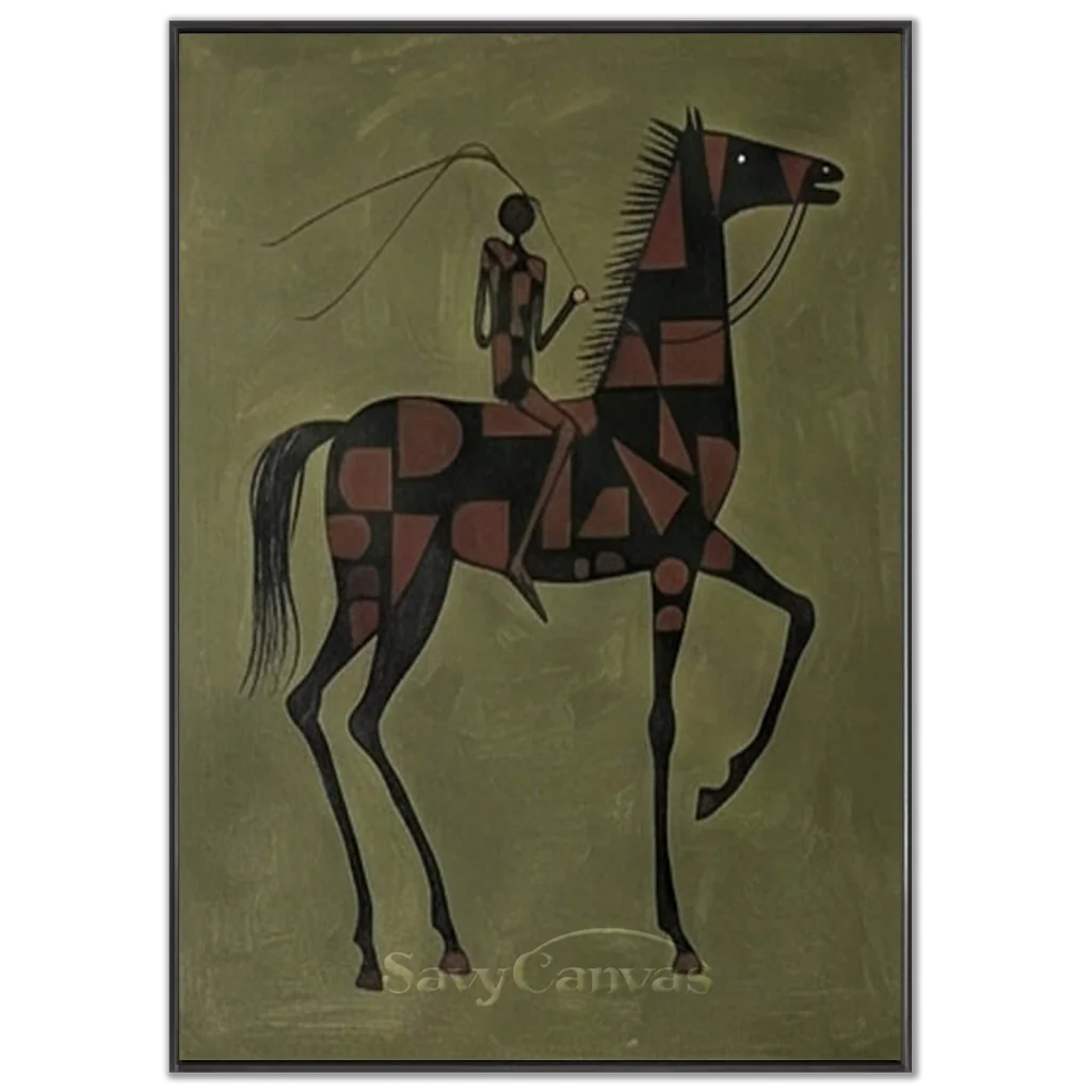 Vintage_Americana_Art_Geometric_Equestrian-black-frame-02.webp
