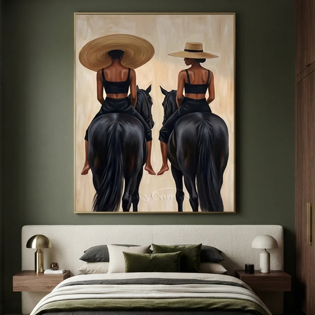 Vintage_Americana_Art_Golden_Saddle_Poise-for-luxurious-bedroom-04.webp
