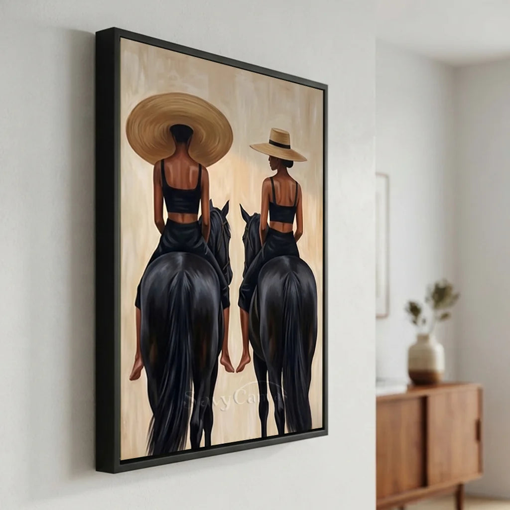 Vintage_Americana_Art_Golden_Saddle_Poise-for-room-05.webp