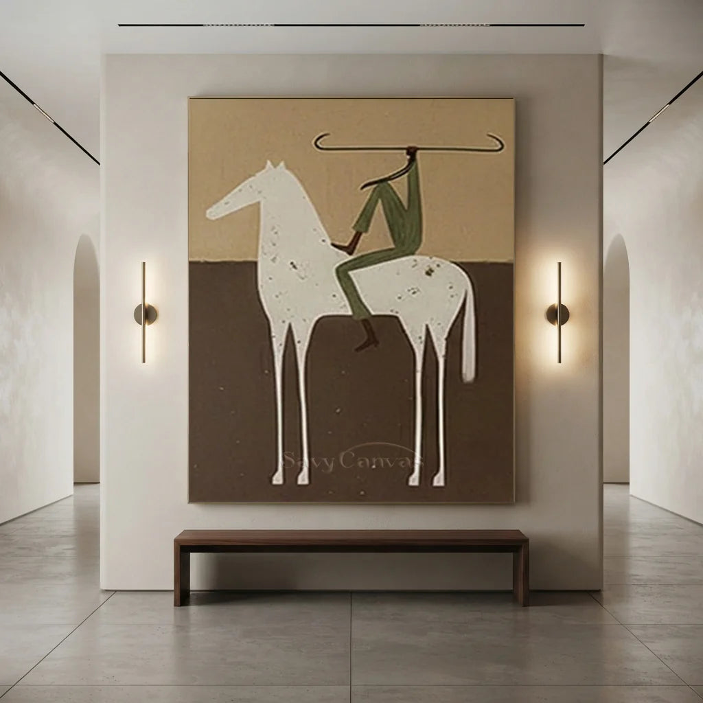 Vintage_Americana_Art_Green_Rider_Journey-for-art-corridor-06.webp