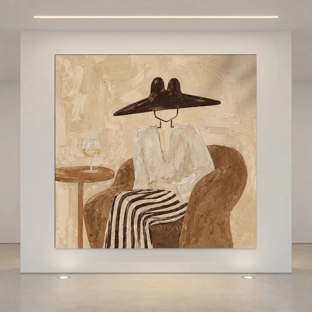 Vintage_Americana_Art_Hat_&_Wine_Solitude-for-minimalist-wall-07.webp