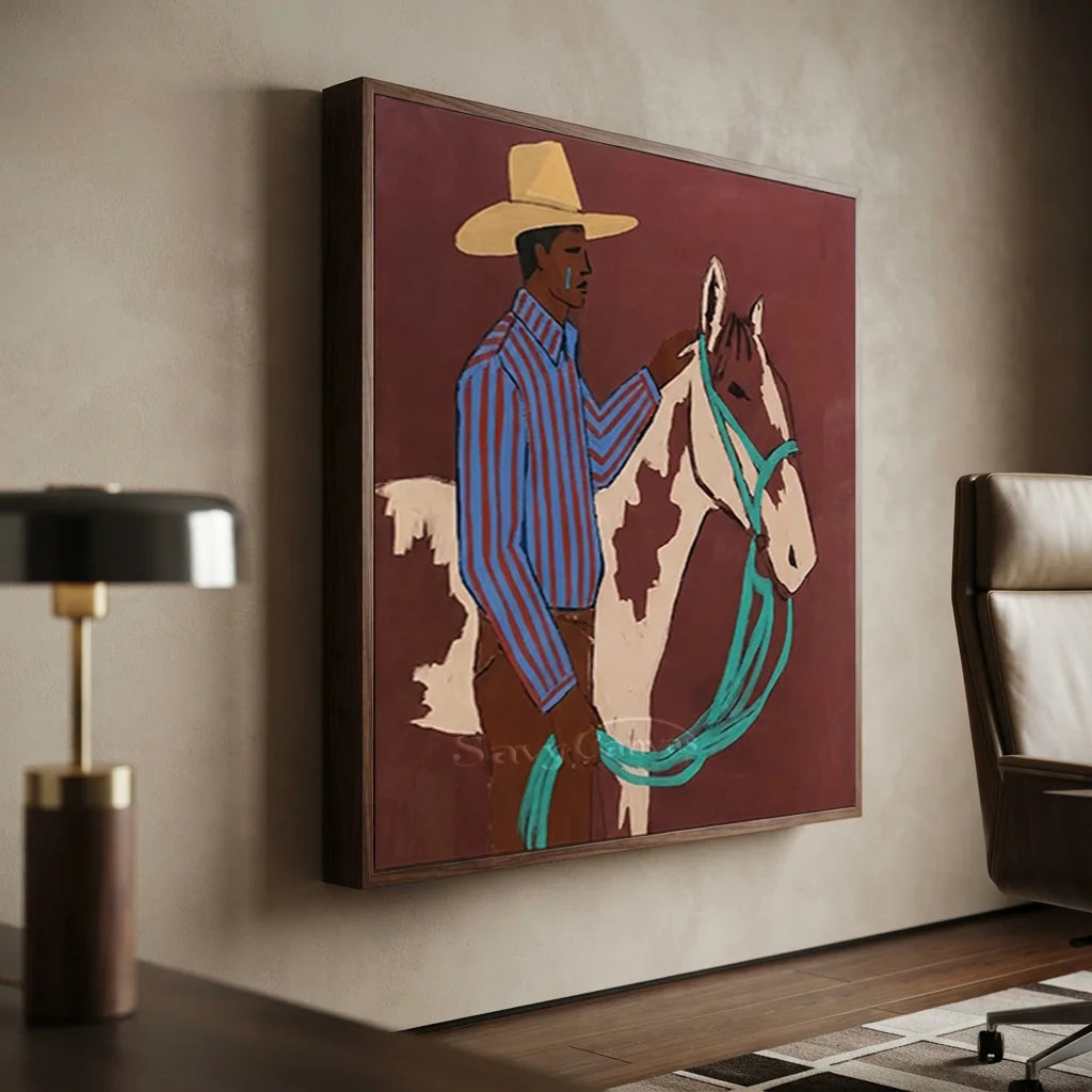 Vintage_Americana_Art_Horse_&_Herder-for-modern-study-decor-08.webp