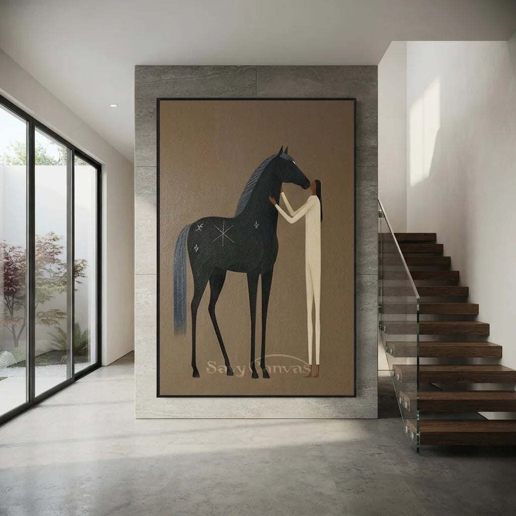 Vintage_Americana_Art_Midnight_Tenderness-for-modern-staircase-decor-09.webp