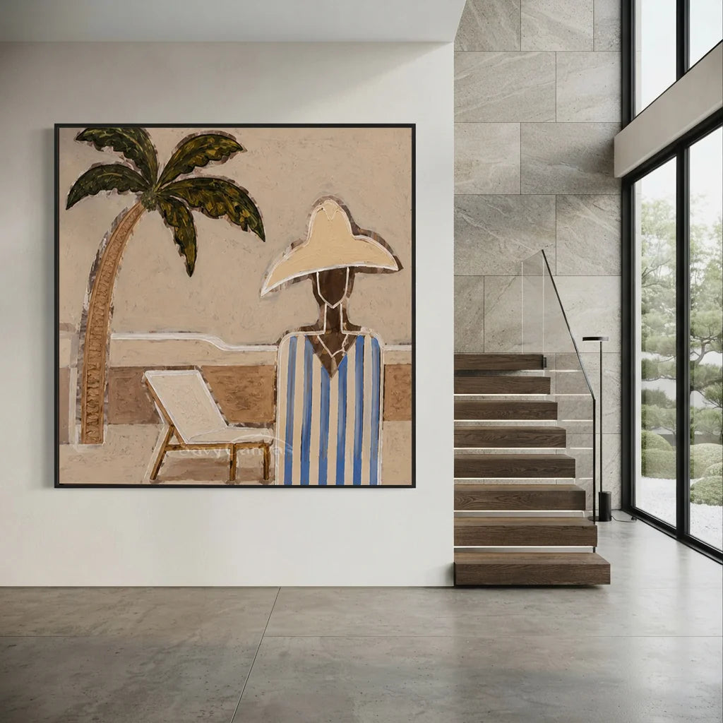 Vintage_Americana_Art_Palm_Side_Retreat-for-large-Staircase-wall-09.webp